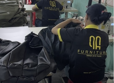 Prestigious export upholstered furniture factory in Binh Duong 