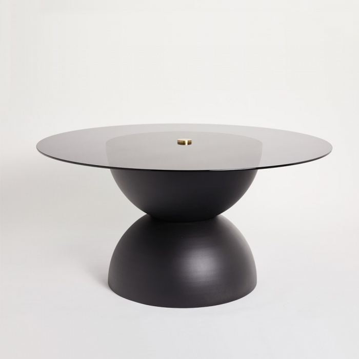 Alu Round Cocktail Table