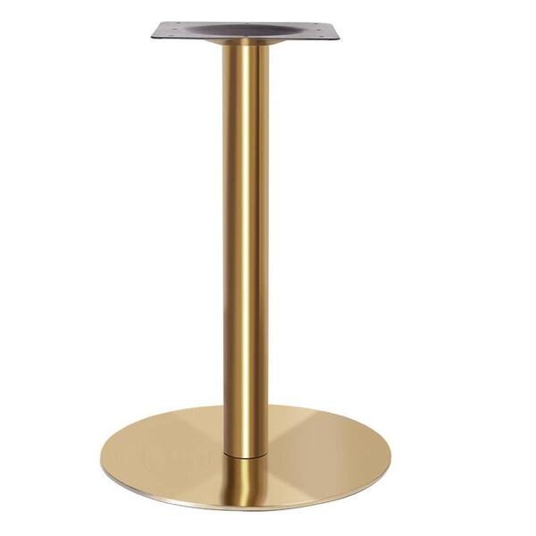 Gold-plated stainless steel table legs