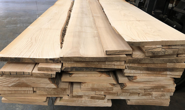 Ash wood is popular for its high aesthetic value