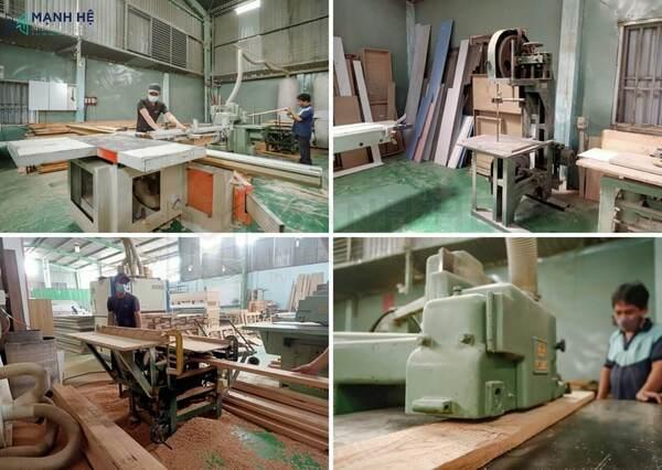 Manh He export wooden furniture factory