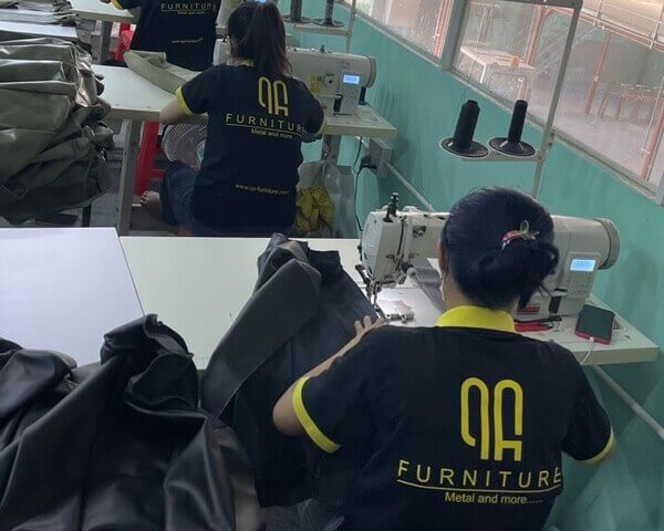 Mattress Upholstery at QA Furniture Manufacturing Plant