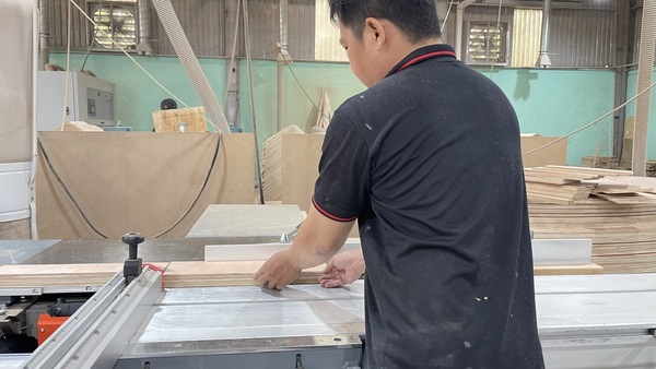 QA Furniture’s ash wood furniture factory in Binh Duong
