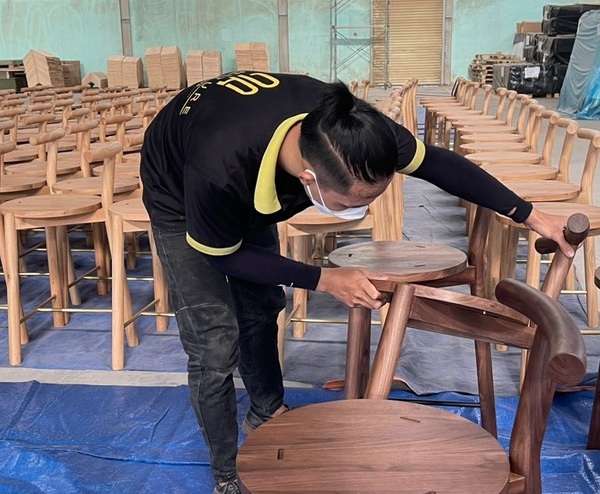 The most reputable ash wood furniture export company in Vietnam currently