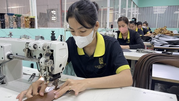 Spacious and airy manufacturing space at QA Furniture.