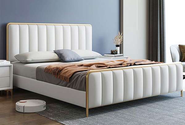 Luxurious, modern upholstered beds