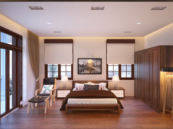 Walnut wood furniture for apartments