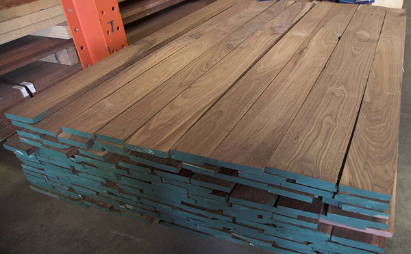 Walnut wood is used to produce high-end furniture products